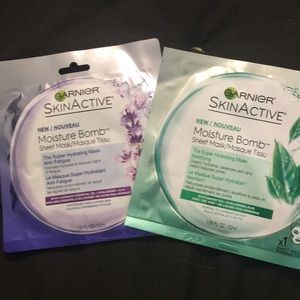 Garnier skin active moisture balm sheet masks